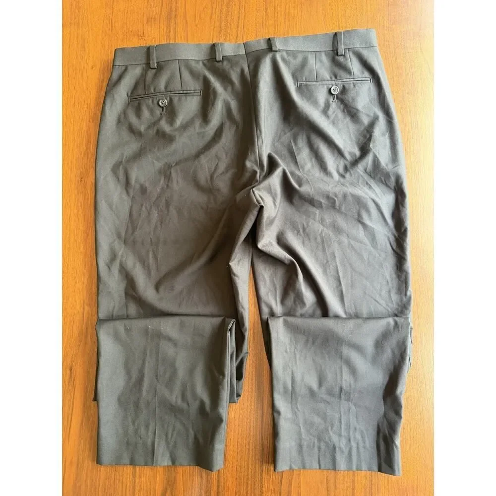 Lauren Ralph Lauren Men's Brown Flat Front Dress Pants - Size 38x30